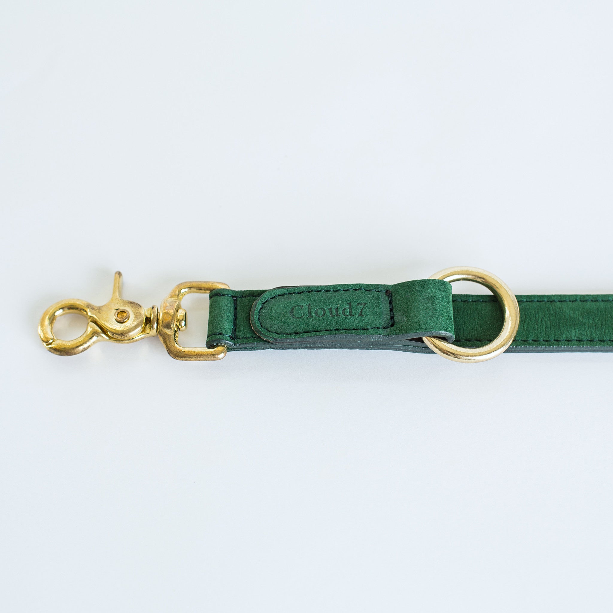 Cloud7 Tiergarten Nubuck Dog Adjustable Leash in Green