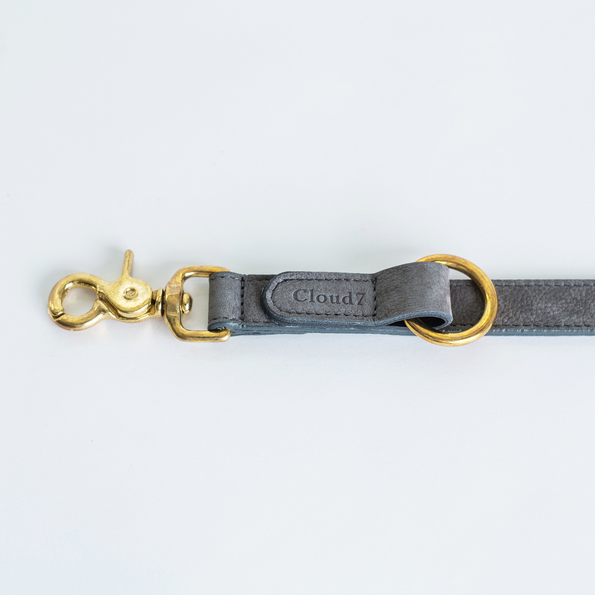 Cloud7 Tiergarten Nubuck Dog Adjustable Leash in Taupe