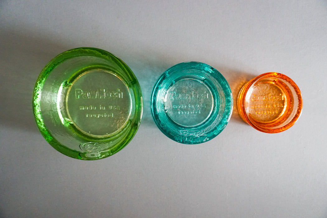 Food and Water bowl: the Cubby in Celery