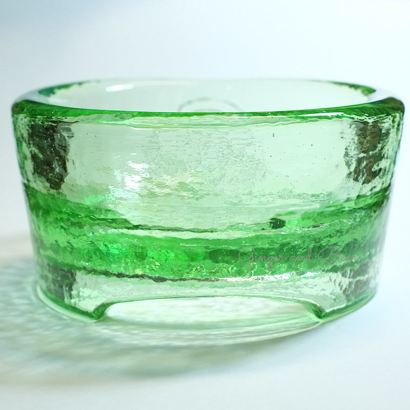 Food and Water bowl: the Cubby in Celery