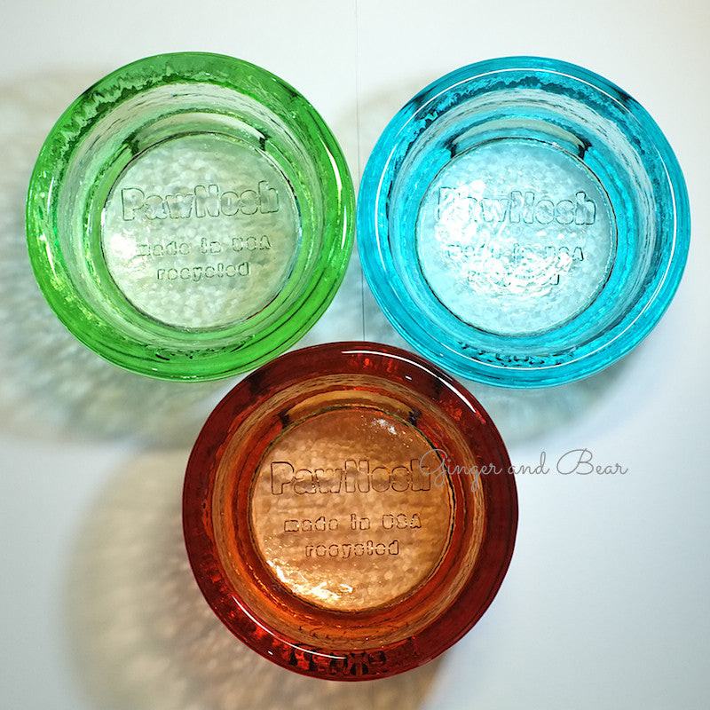 Food and Water bowl: the Cubby in Celery