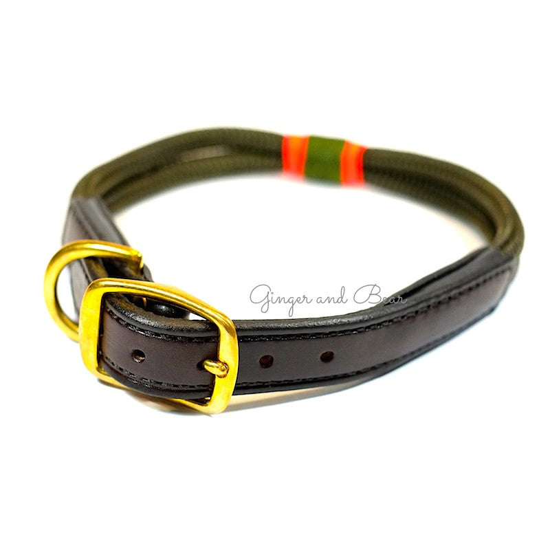 Rugged Hudson Collar: Seaweed Olive