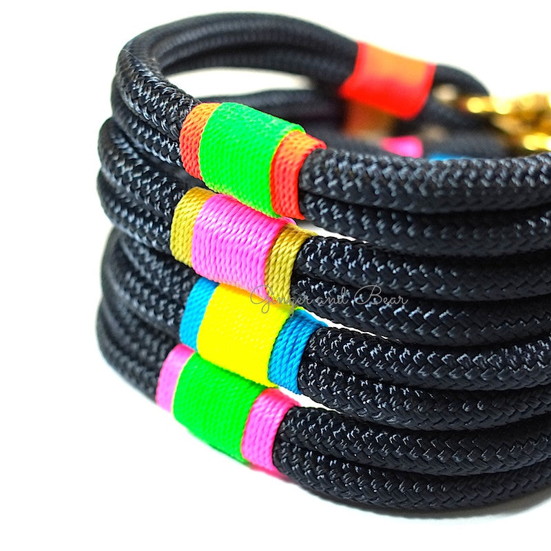 Rugged Hudson Collar: Salmon, Navy