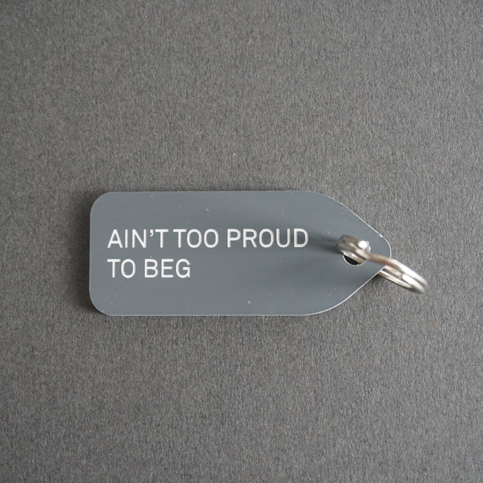 Growlees Dog Charm Aint Too Proud To Beg