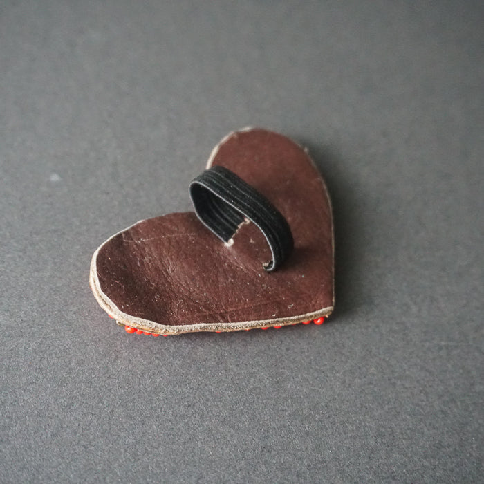 Hiro+Wolf Dog Collar Accessory: Beaded Heart