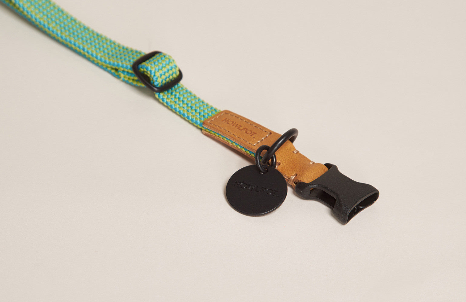 HowlPot We are Tight Ribbon Dog Collar Pam Tree