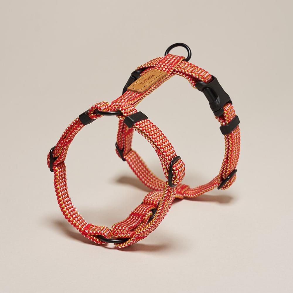 Howlpot We Are Tight Dog Harness Cherry Twizzle