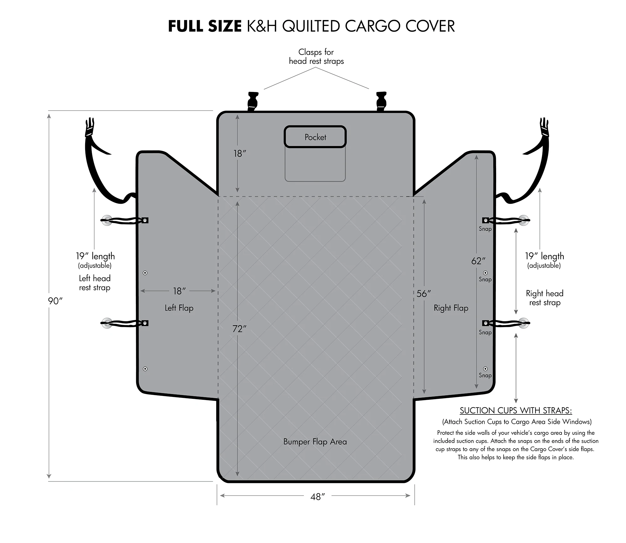 Pet Quilted Cargo Cover