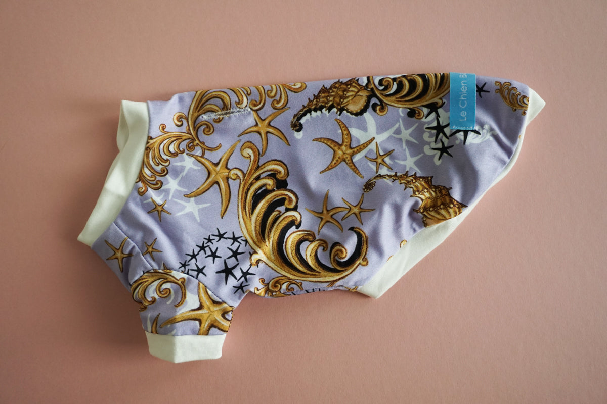 Le Chien Bleu NY Dog T shirt Cat Cassis