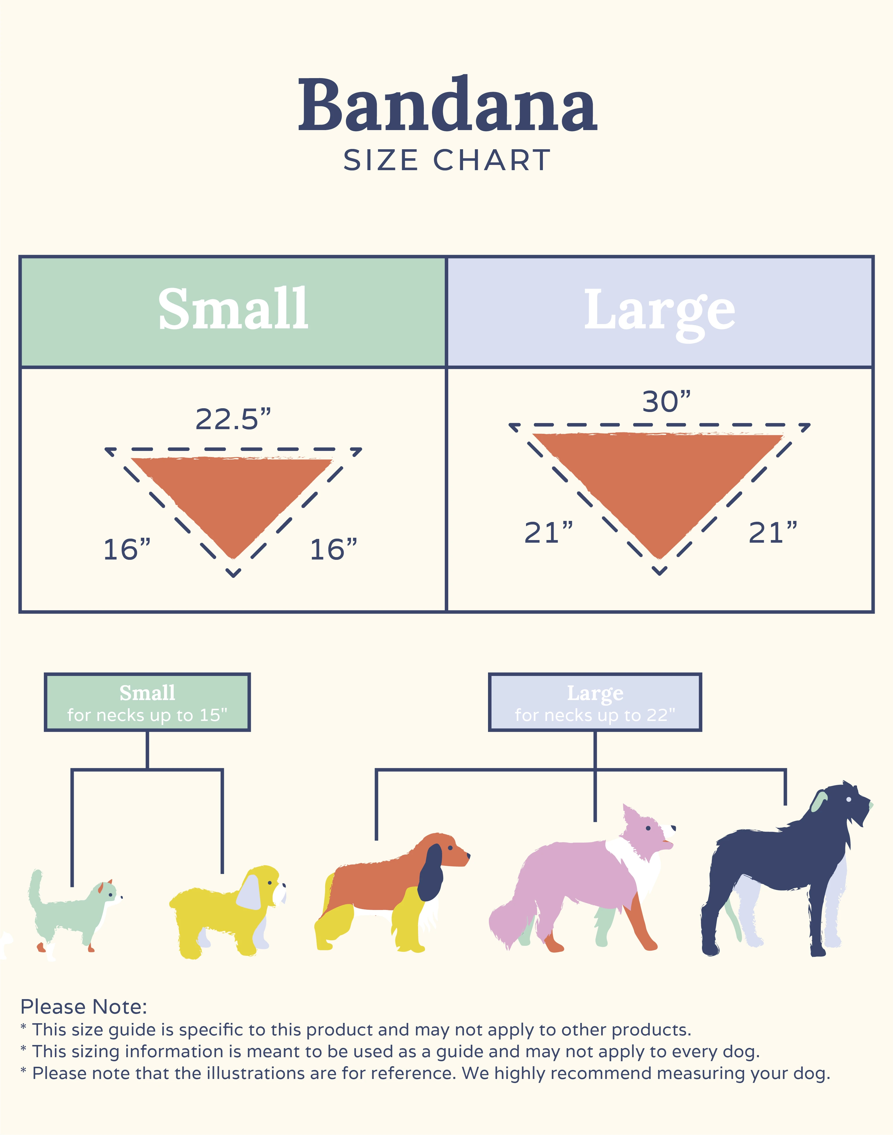 Lucy&Co Dog Bandana: The Aquarius