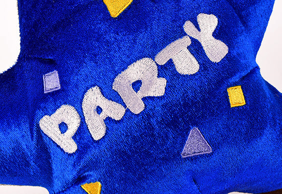 P.L.A.Y. Party Time Plush Dog toys, Best Day Ever Balloon