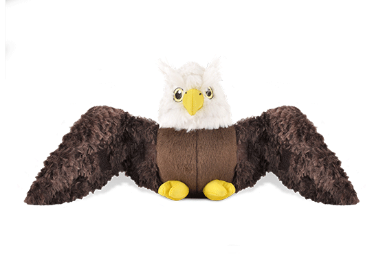 Fetching Flock Squeaky Plush Dog toys