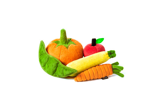 Garden Fresh Mini, Squeaky Plush Dog Toy