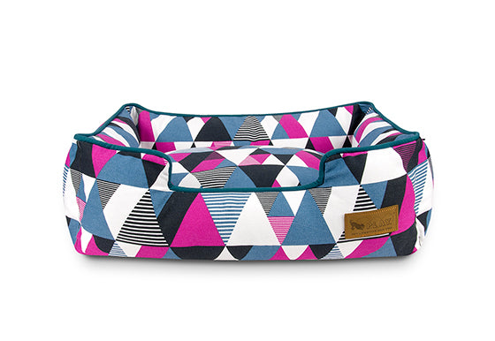 P.L.A.Y. Lounge Dog Bed Mosaic Soda Pop