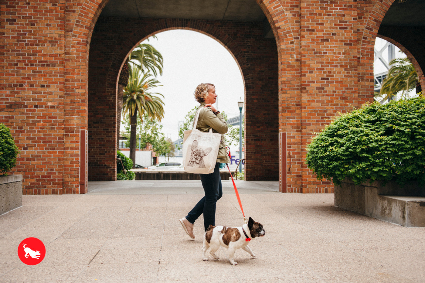 PLAY Best in Show Tote - FRENCHIE - I'LL BE WATCHING YOU