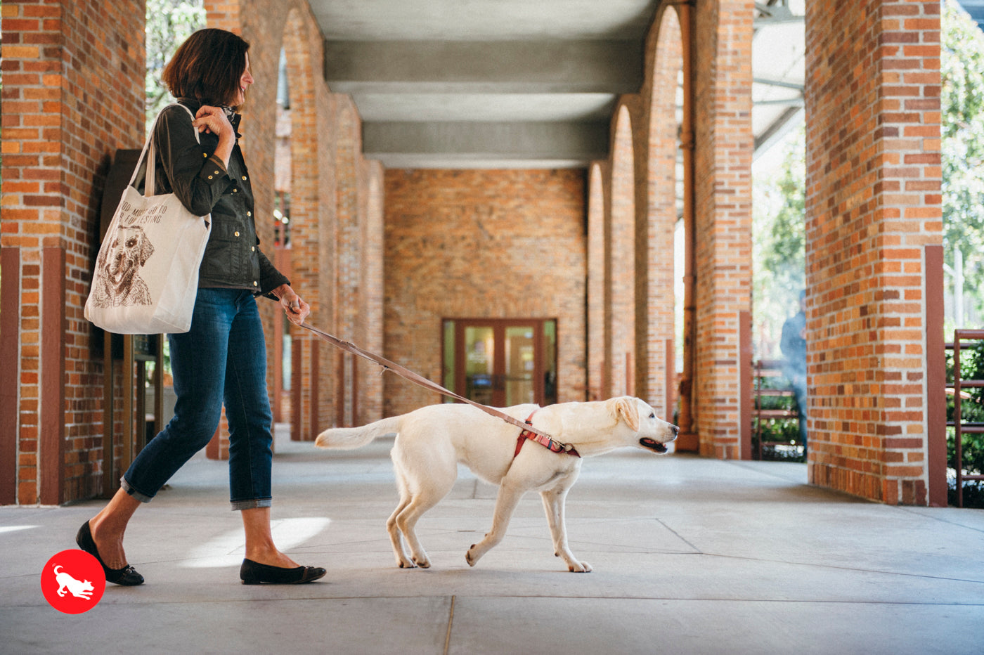 PLAY Best in Show Tote - LABRADOR - ALL FOOD MUST GO TO THE LAB FOR TESTING