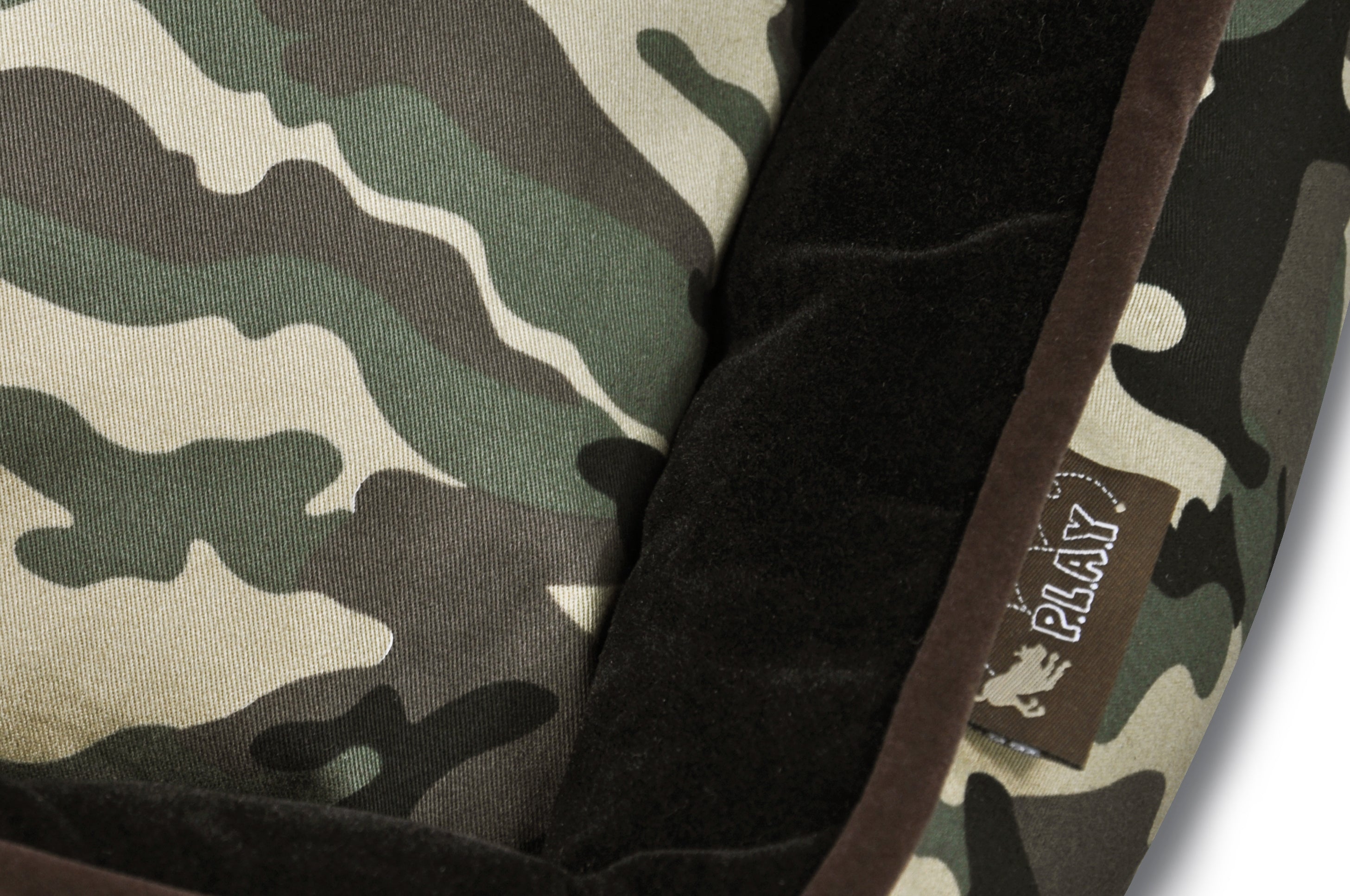 [Pre-order]Lounge Dog Bed: Camouflage Army Green/Chocolate