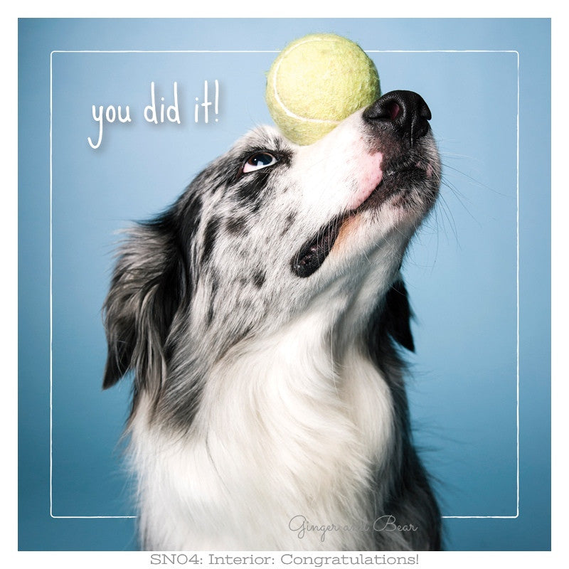 Congratulations: Mick's Congratulations