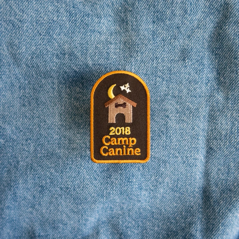 Dog Merit Badges: Camp Canine
