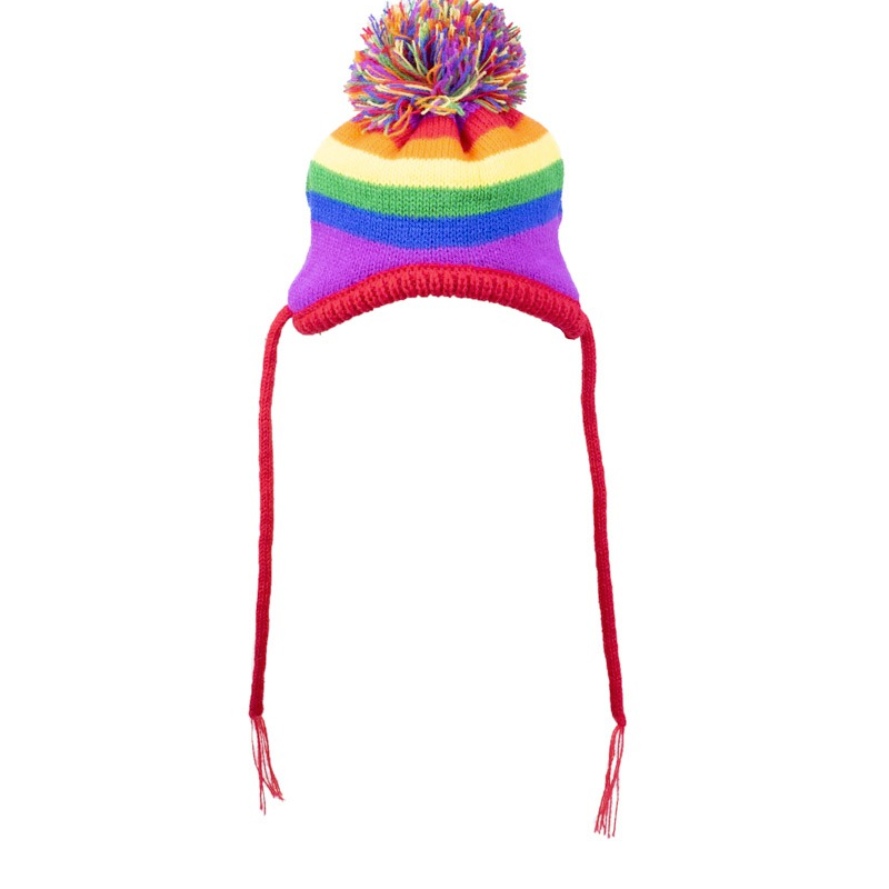 Rainbow Hat with ear hole opening for Dogs and Cats (FINAL SALE)