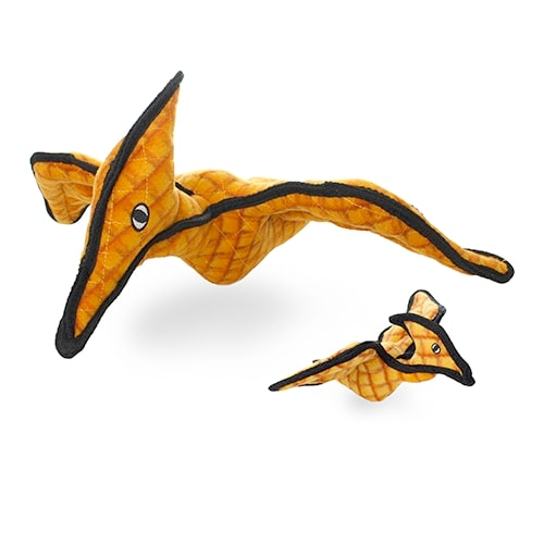 Tuffy Dinosaur Dog Tug and Fetch Toys, Pteradactyl