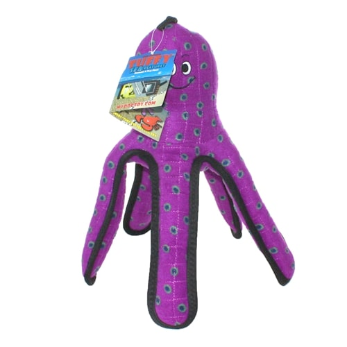 Tuffy Ocean Dog Squeaky Toys, Octopus