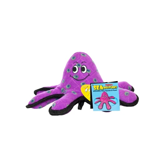 Tuffy Ocean Dog Squeaky Toys, Octopus