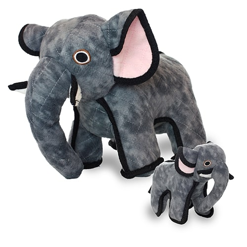 Tuffy Zoo Dog Toys, Emery Elephant