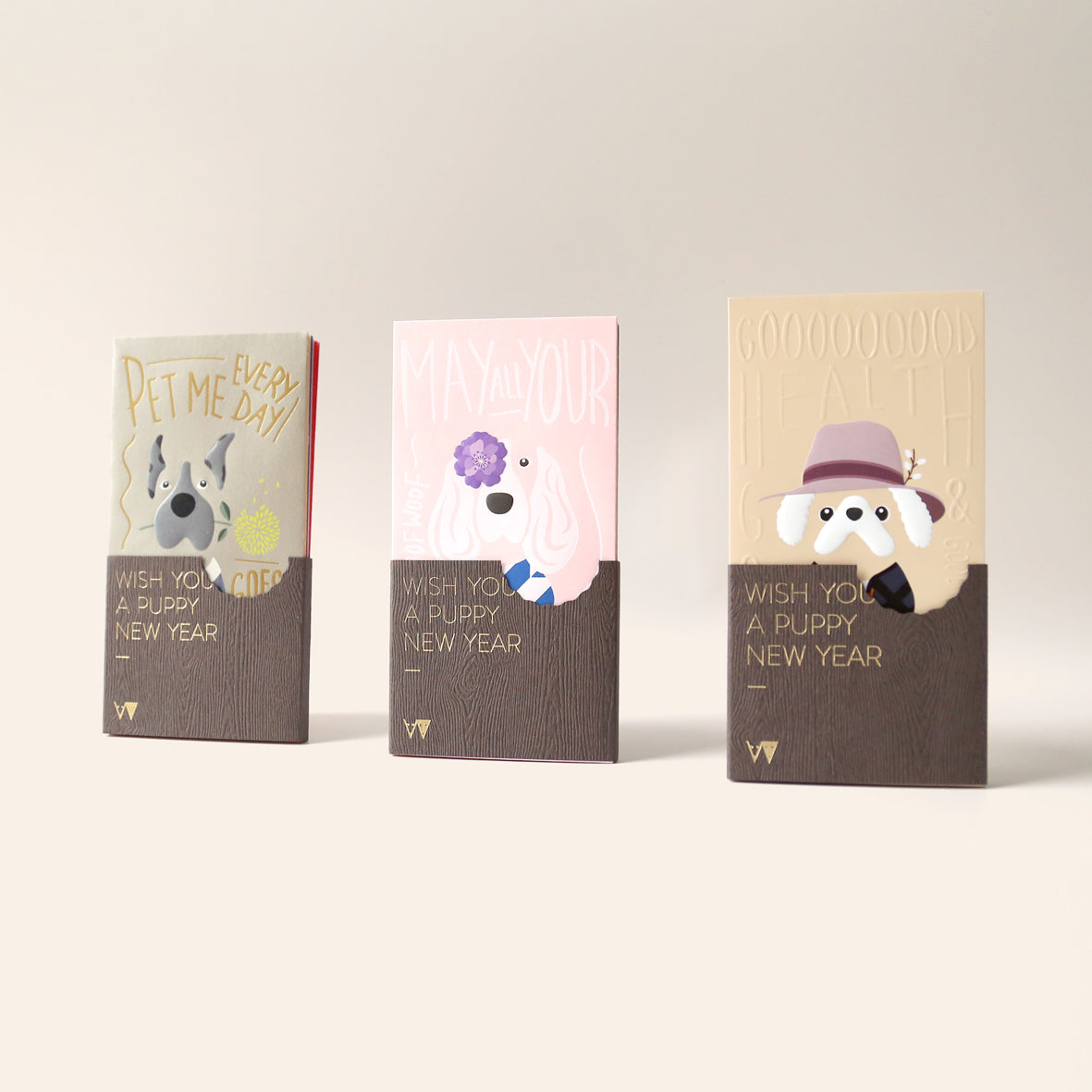 Woof Models Lucky Money Packets Happy Year of the Dog