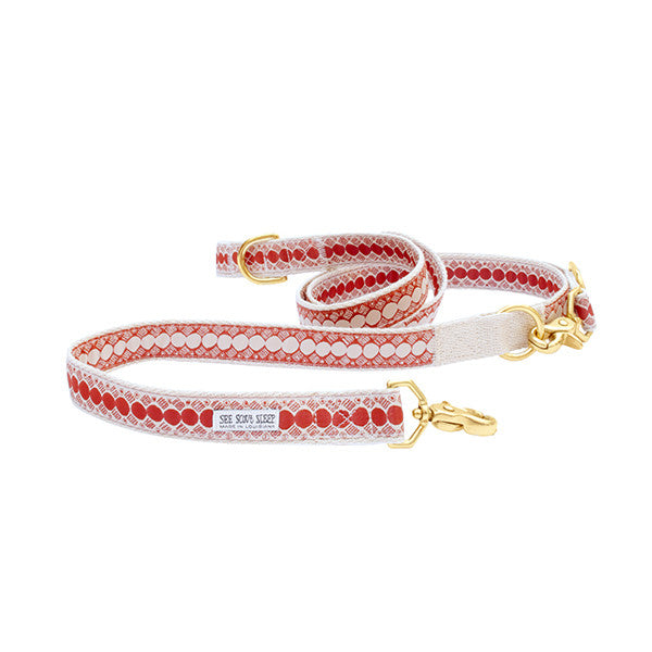 You're a Stud Leash, Rust and Cream