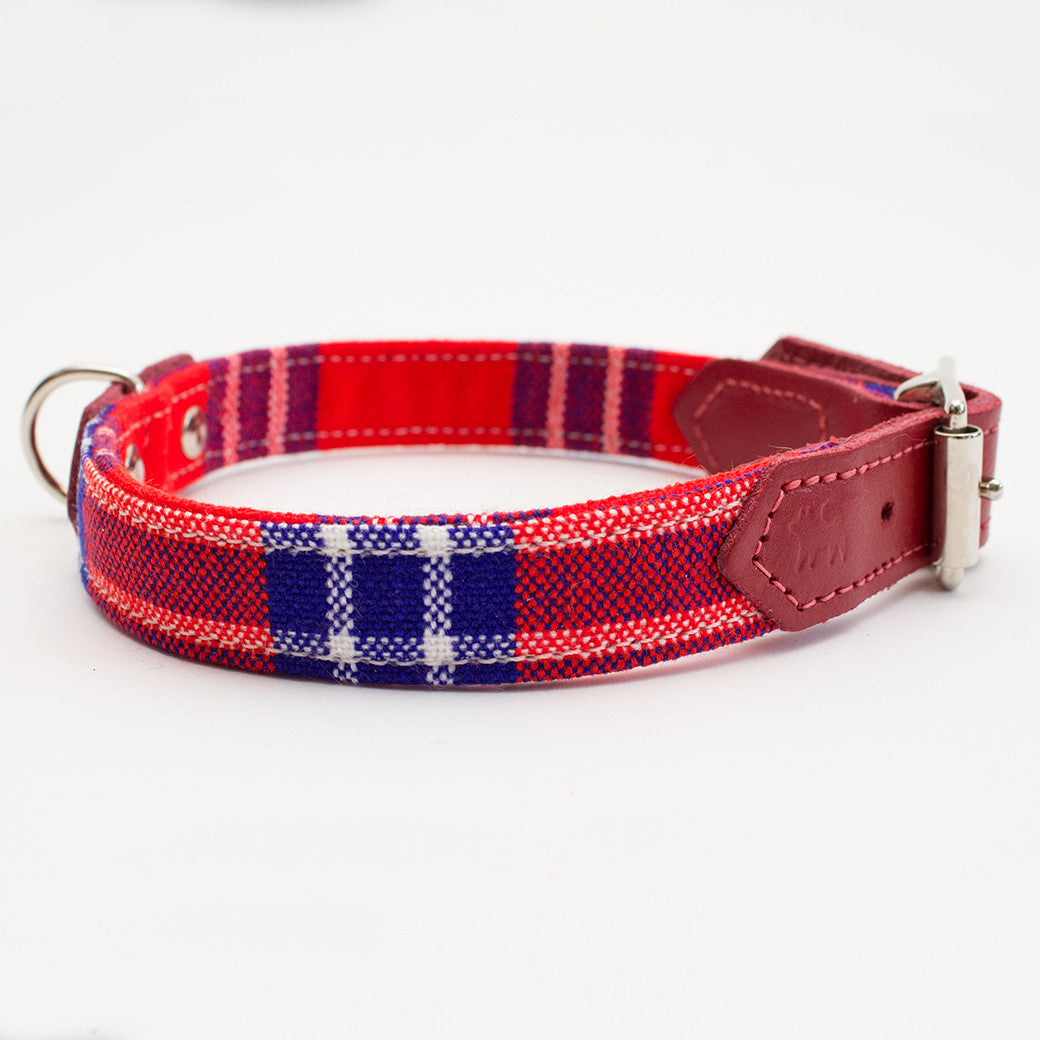 Hiro+Wolf Collar: Shuka Red