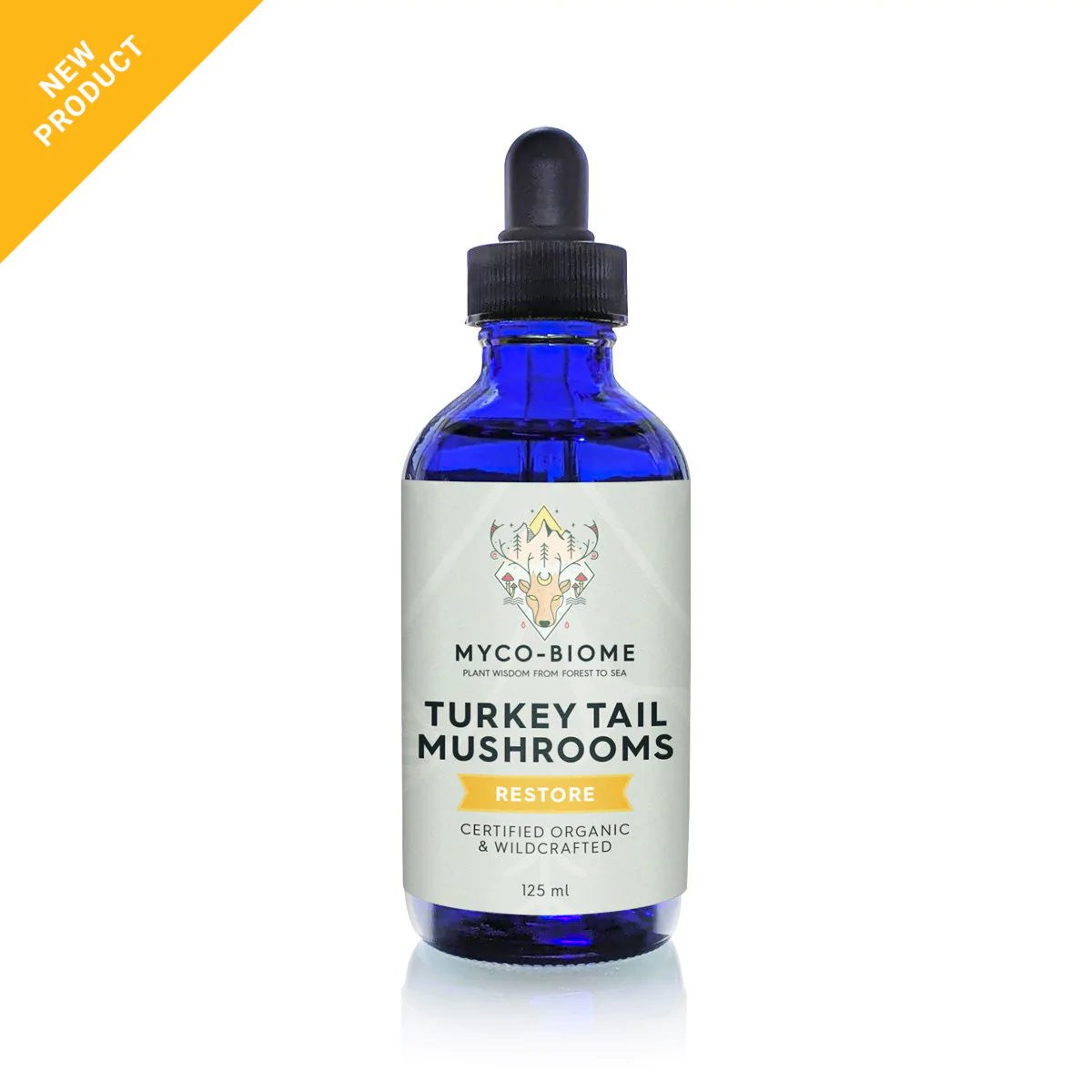 Adored Beast Supplements for Dogs and Cats, Turkey Tail Mushrooms - Liquid Extract