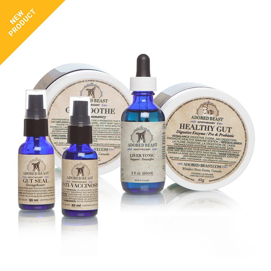Adored Beast Supplements for Small Dogs - Leaky Gut Protocol