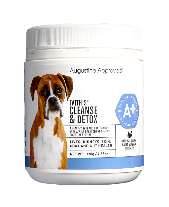 Augustine Approved Supplement for Dogs and Cats, Faith's Cleanse & Detox