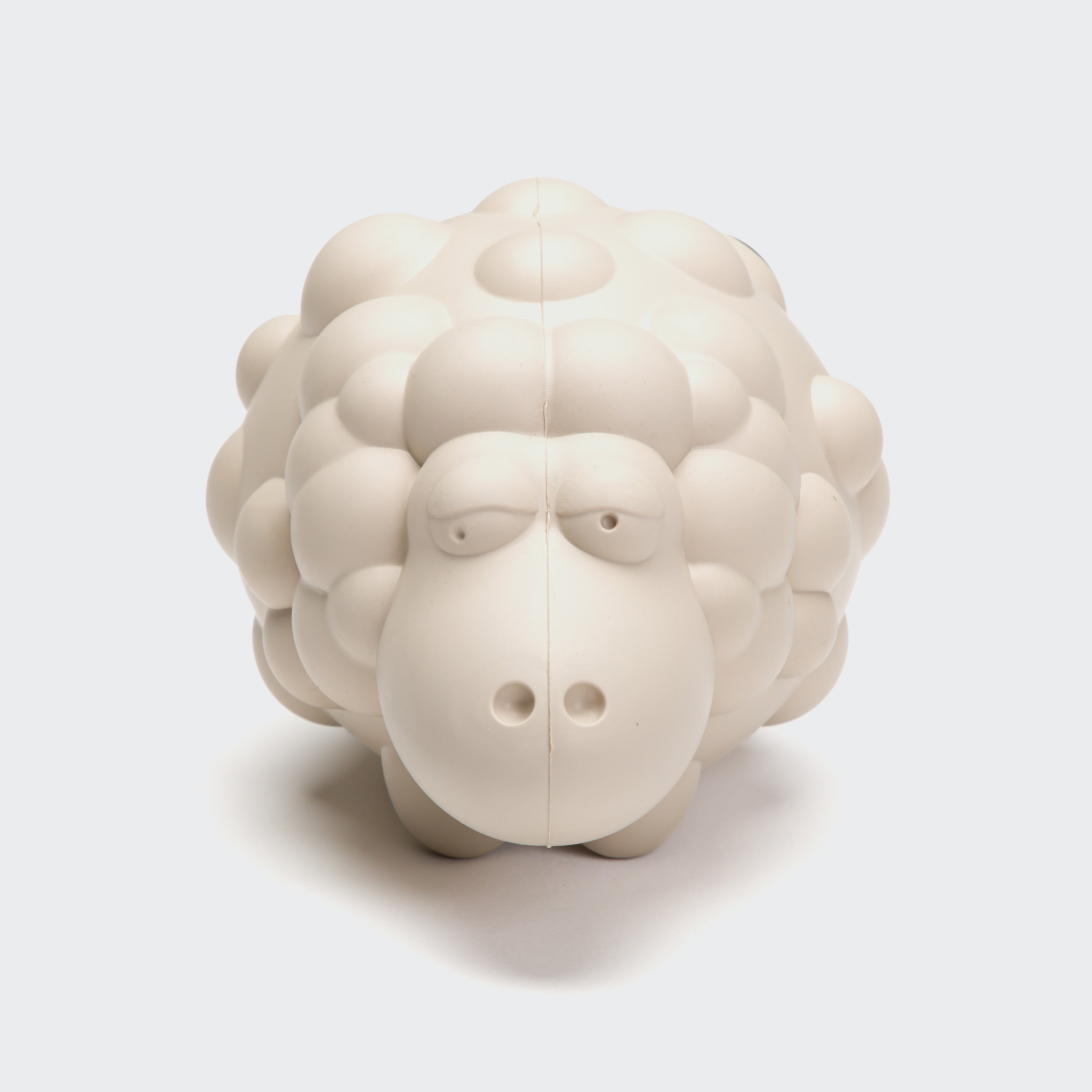 Cloud7 Sheep Meryl designer dog toy made from 100% natural rubber for safe chewing and fetching.