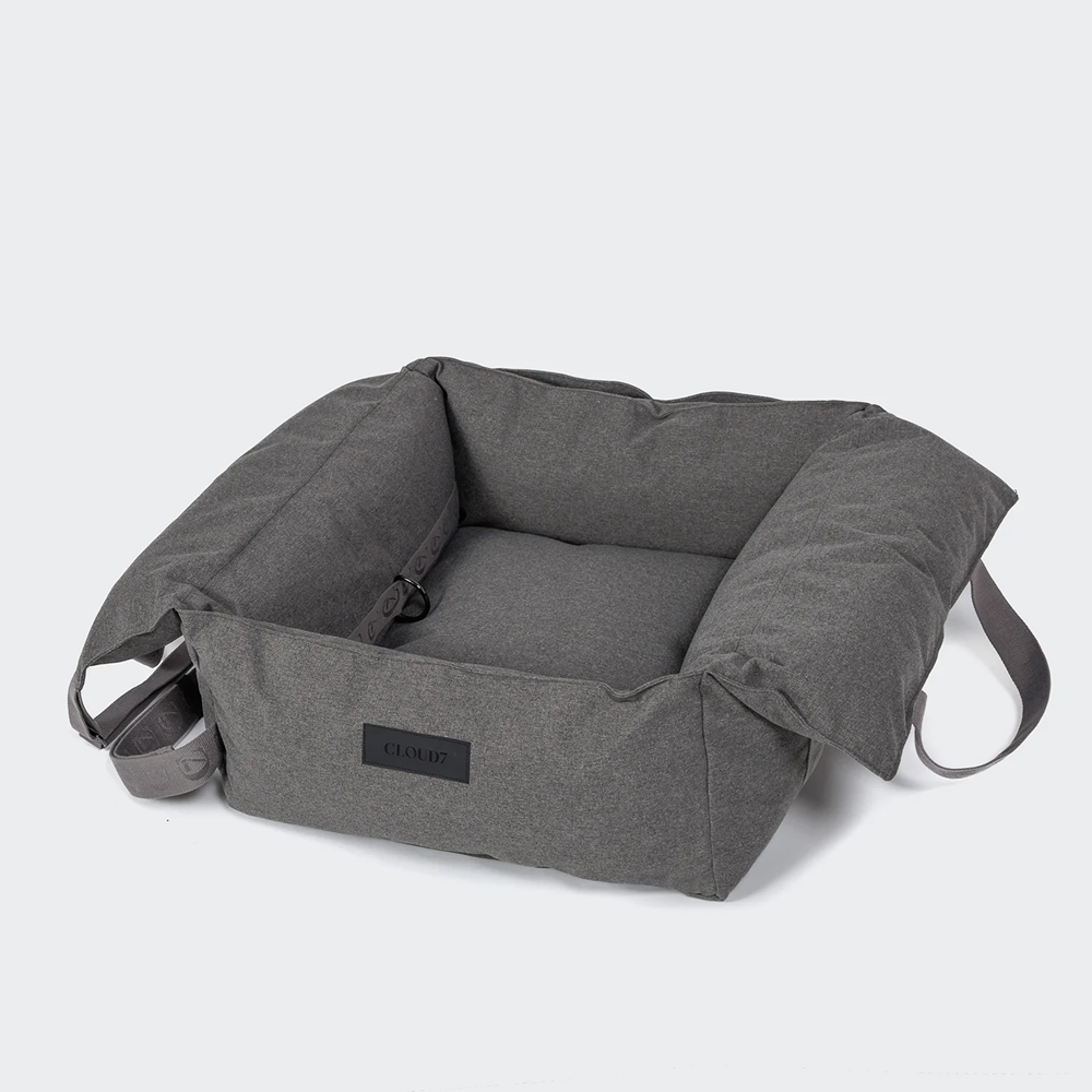 Cloud7: Portable Dog Car Seat Getaway Light Graphite
