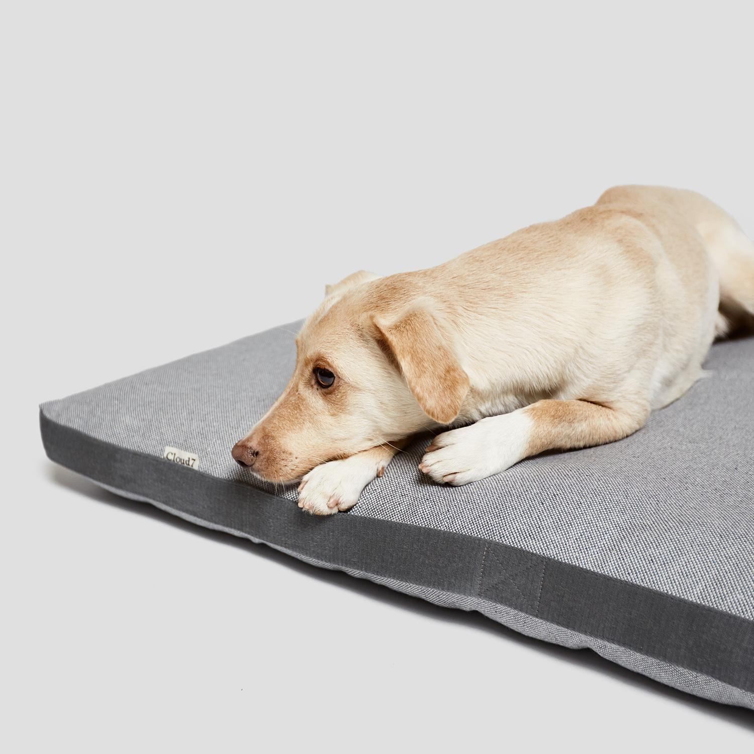 [Pre Order] Cloud7 Siesta Dog Bed: Tweed Grey