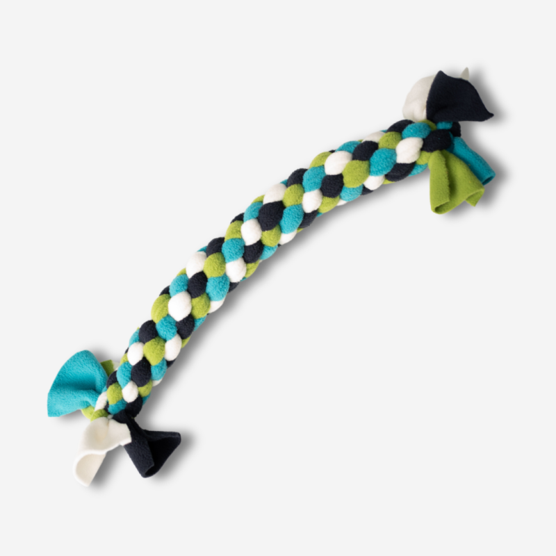 Dog Tug Toy, KNOTLI Turquoise/Blue