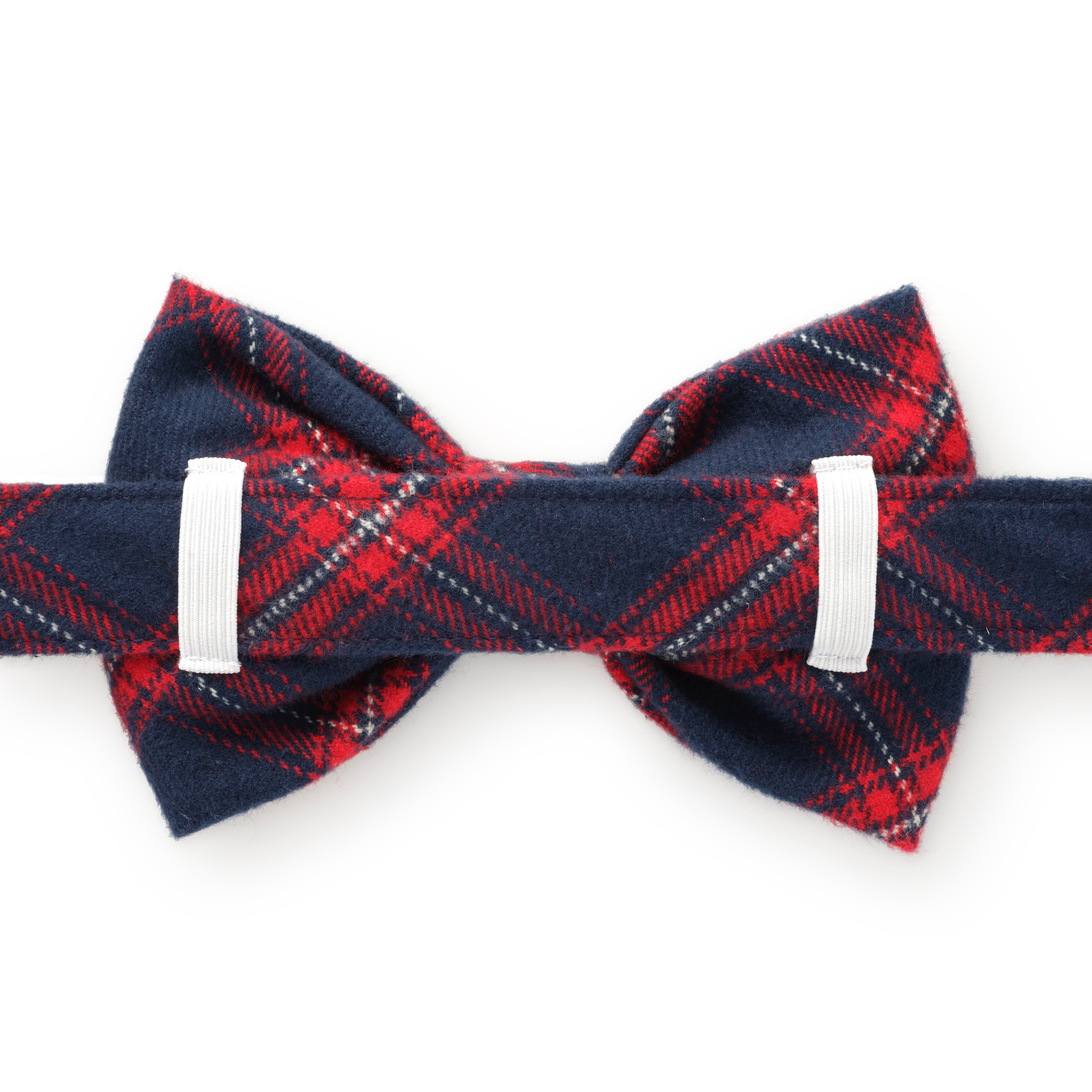 Dog and Cat Bowtie: Kingston Plaid Flannel