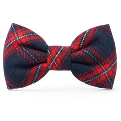 Dog and Cat Bowtie: Kingston Plaid Flannel