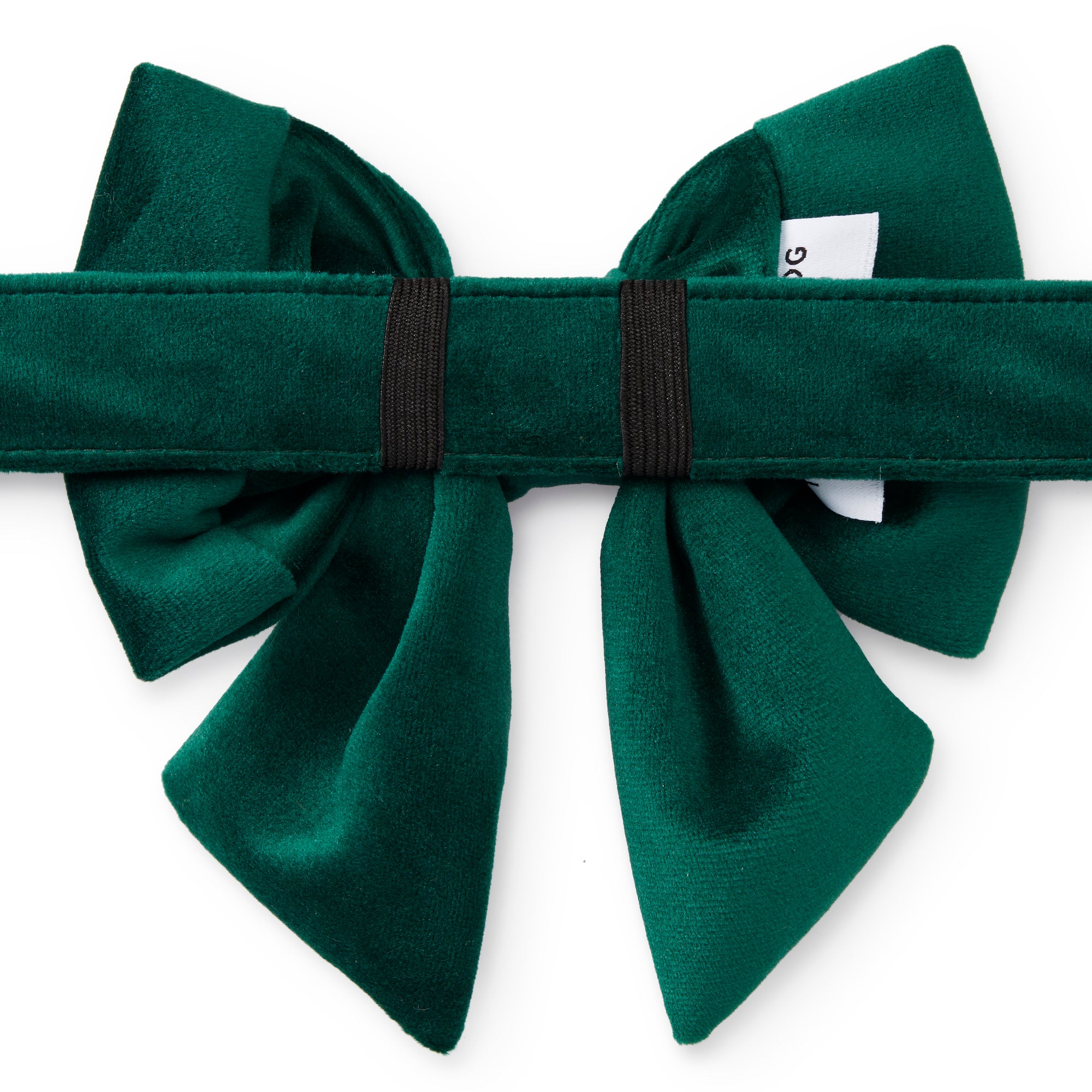 Dog and Cat Lady Bowtie: Forest Green Velvet