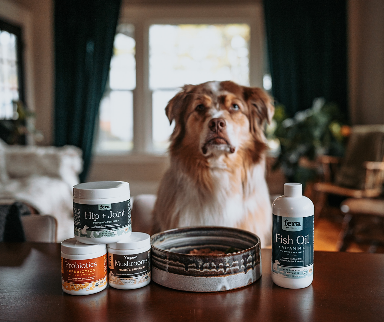 Fera Pet Organics Dog and Cat Supplement, Senior Dog Bundle