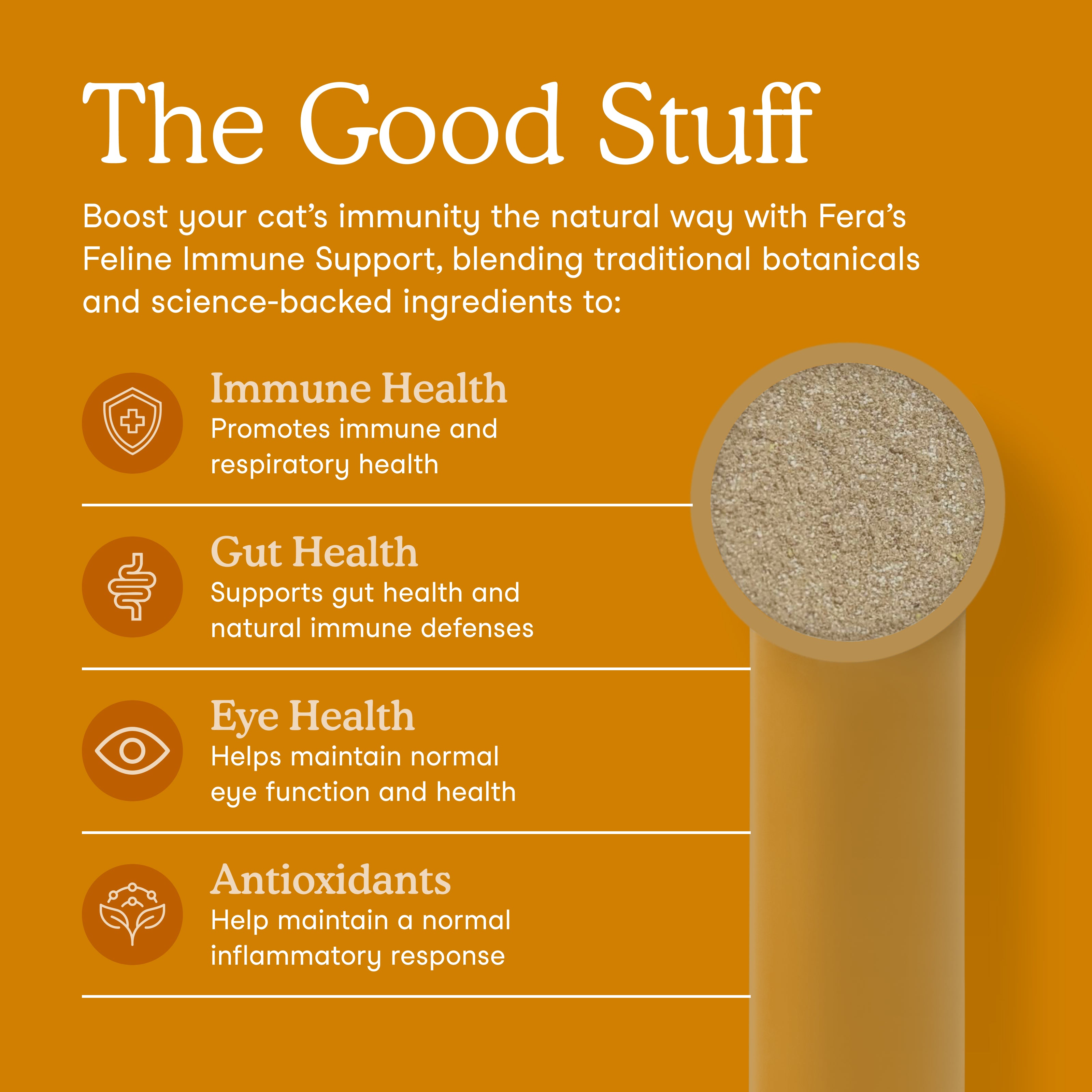 Fera Pet Organics Cat L-Lysine | Immune & Respiratory Support