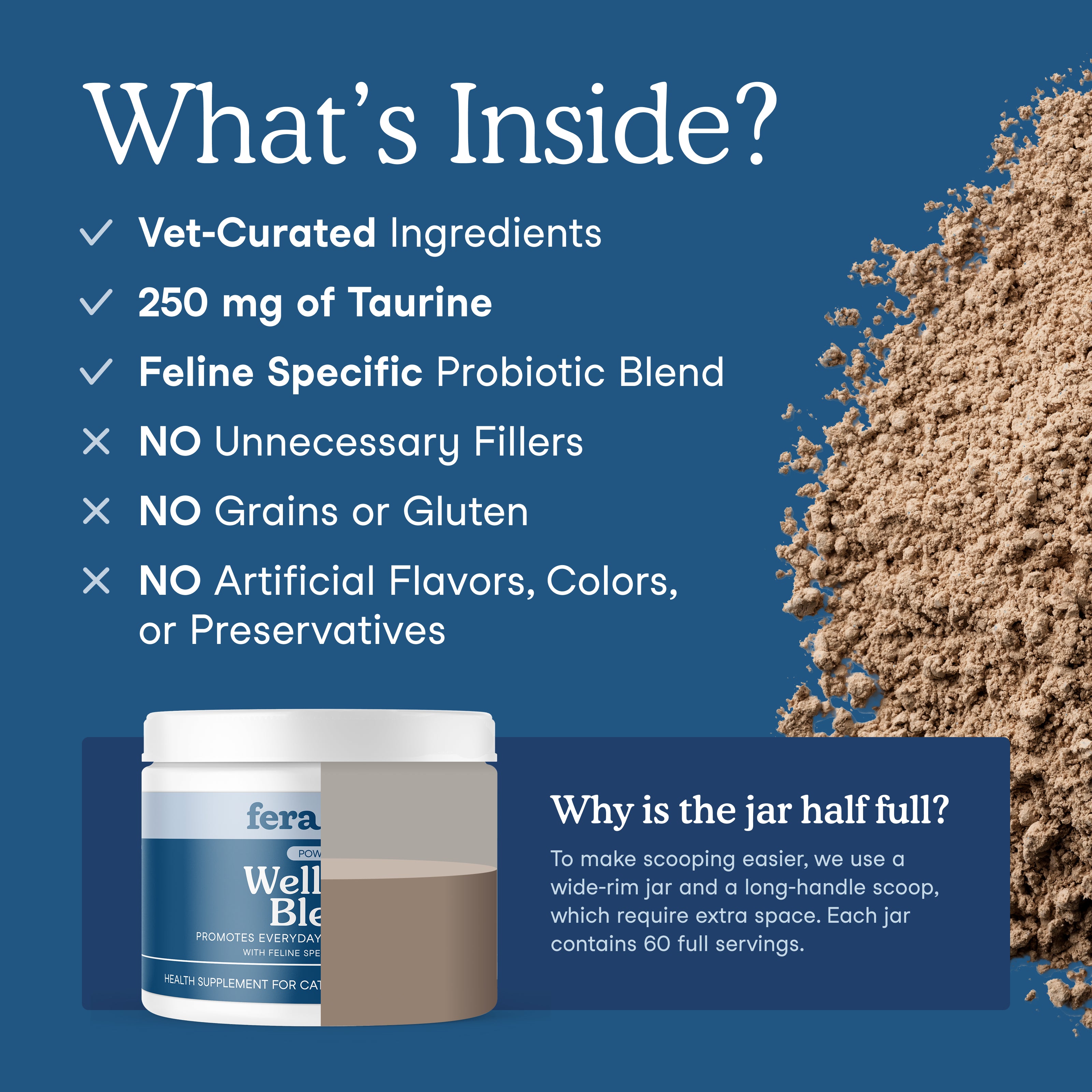 Fera Pet Organics Cat Wellness Blend: All-in-One Supplement