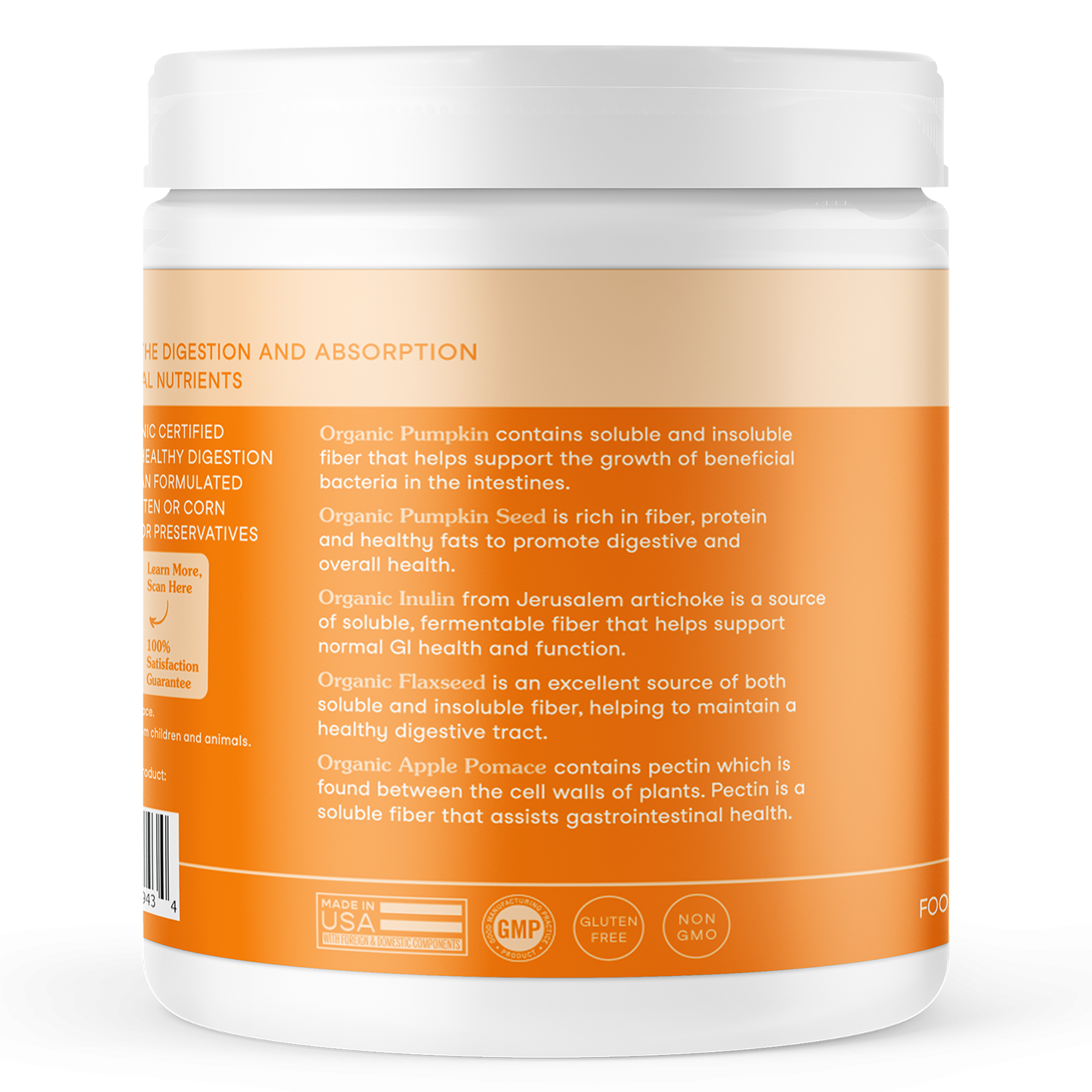 Fera Pet Organics Dog and Cat Supplement, Pumpkin Plus