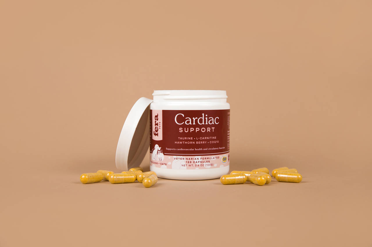 Fera Pet Organics Dog and Cat Supplement, Cardiac Support