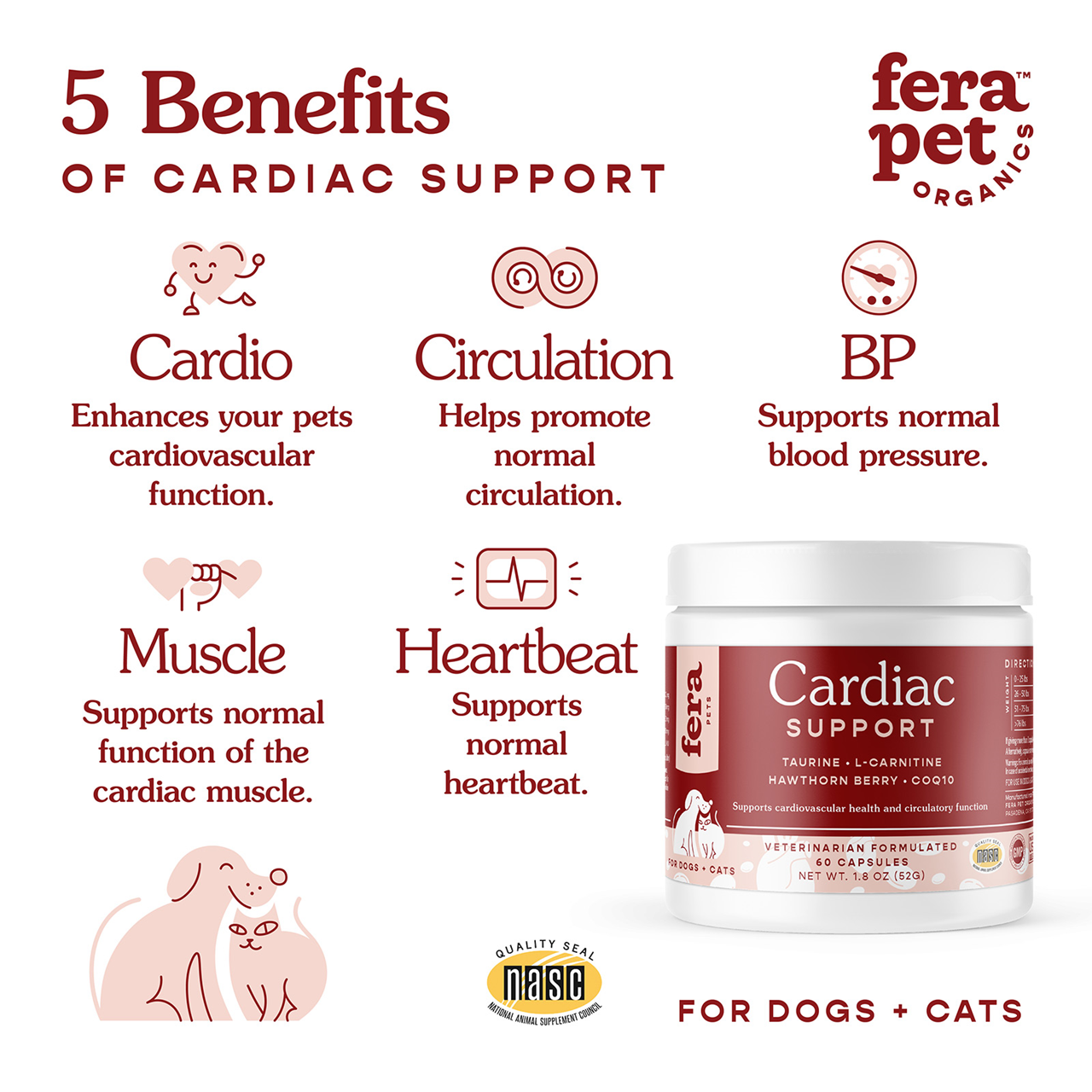 Fera Pet Organics Dog and Cat Supplement, Senior Dog Bundle