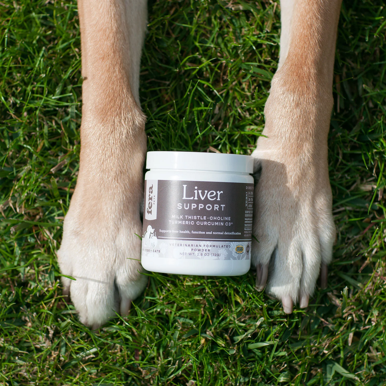 Fera Pet Organics Dog and Cat Supplement, Liver Support