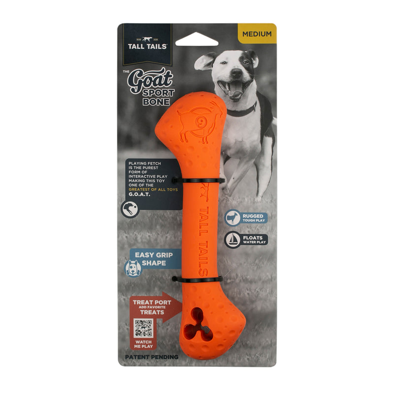 Fetch Dog Toy: Goat Sport Bone