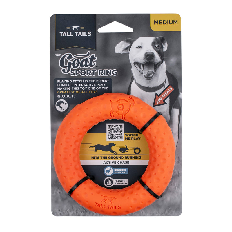 Fetch Dog Toy: Goat Sport Ring